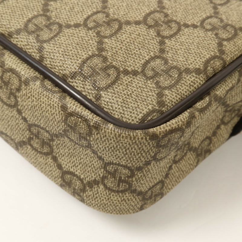 GUCCI 塗層帆布Shoulder Bag肩背袋-12