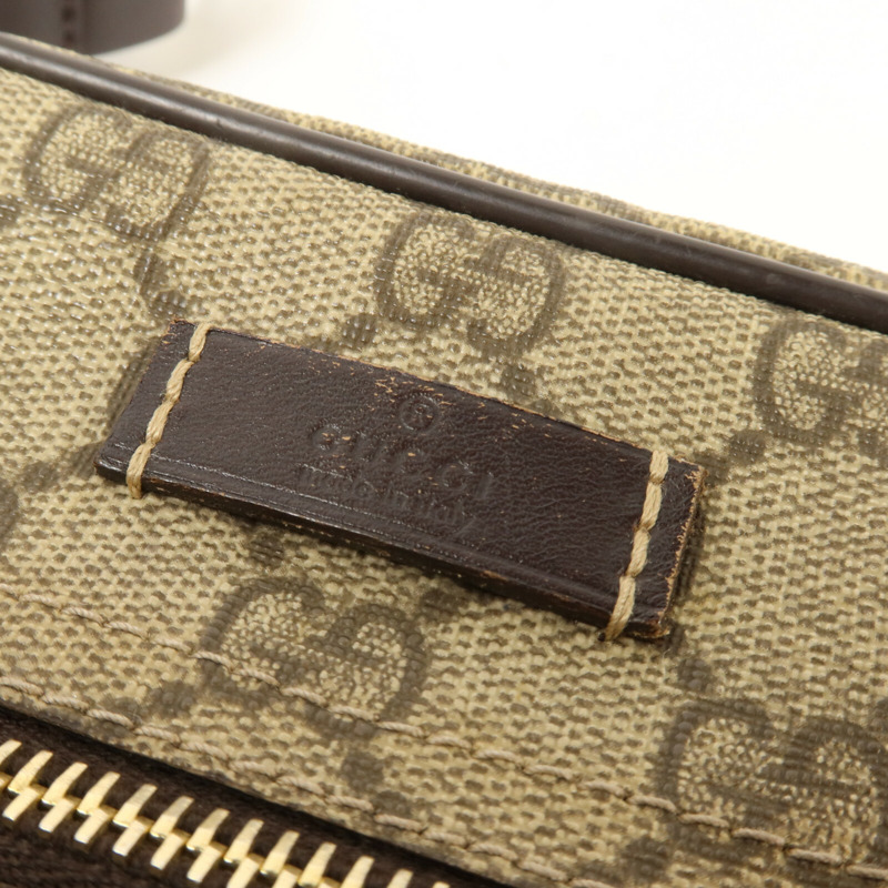GUCCI 塗層帆布Shoulder Bag肩背袋-14