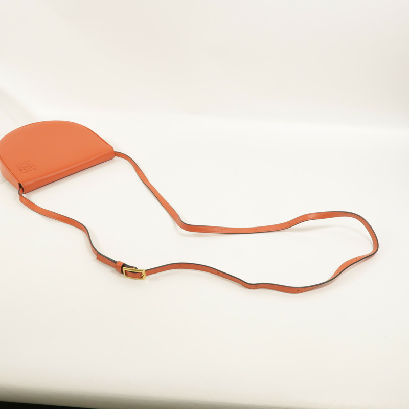 LOEWE 牛皮皮革Heel Pouch肩背袋-9