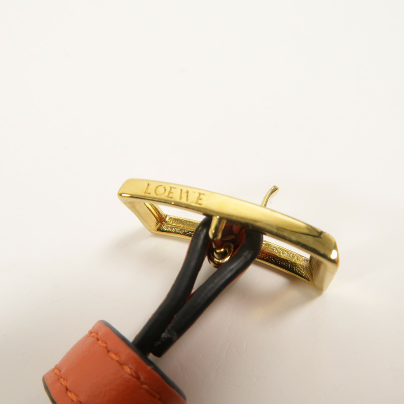 LOEWE 牛皮皮革Heel Pouch肩背袋-14