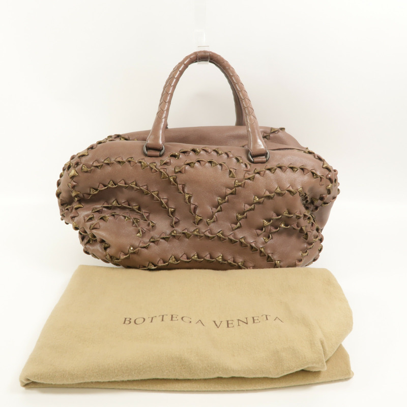 BOTTEGA VENETA 牛皮皮革Hand Bag手挽袋-8