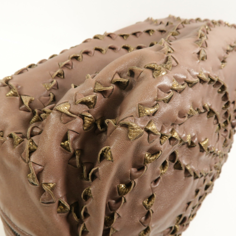 BOTTEGA VENETA 牛皮皮革Hand Bag手挽袋-10