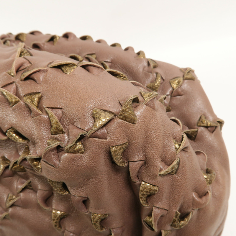 BOTTEGA VENETA 牛皮皮革Hand Bag手挽袋-11