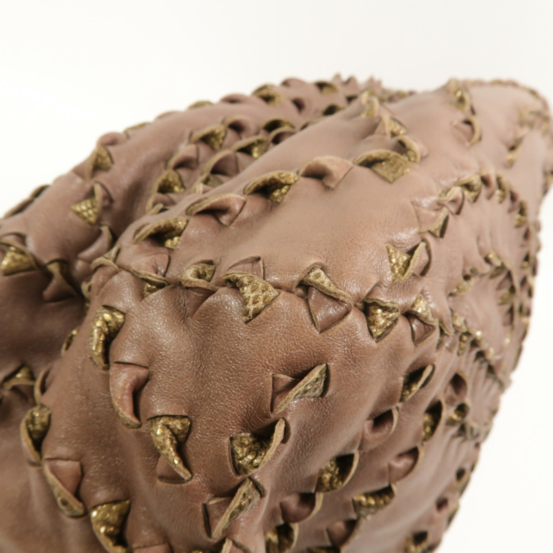 BOTTEGA VENETA 牛皮皮革Hand Bag手挽袋-12