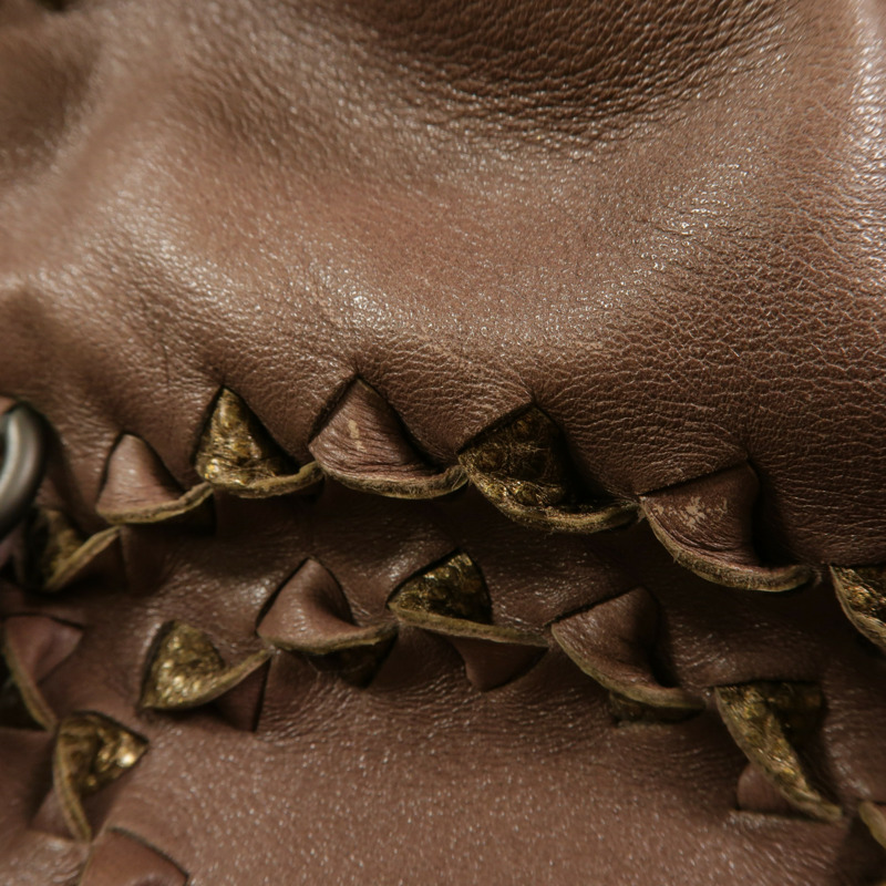 BOTTEGA VENETA 牛皮皮革Hand Bag手挽袋-16