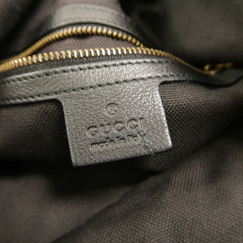 GUCCI 牛皮皮革2 Way Shoulder手挽肩背兩用袋-5