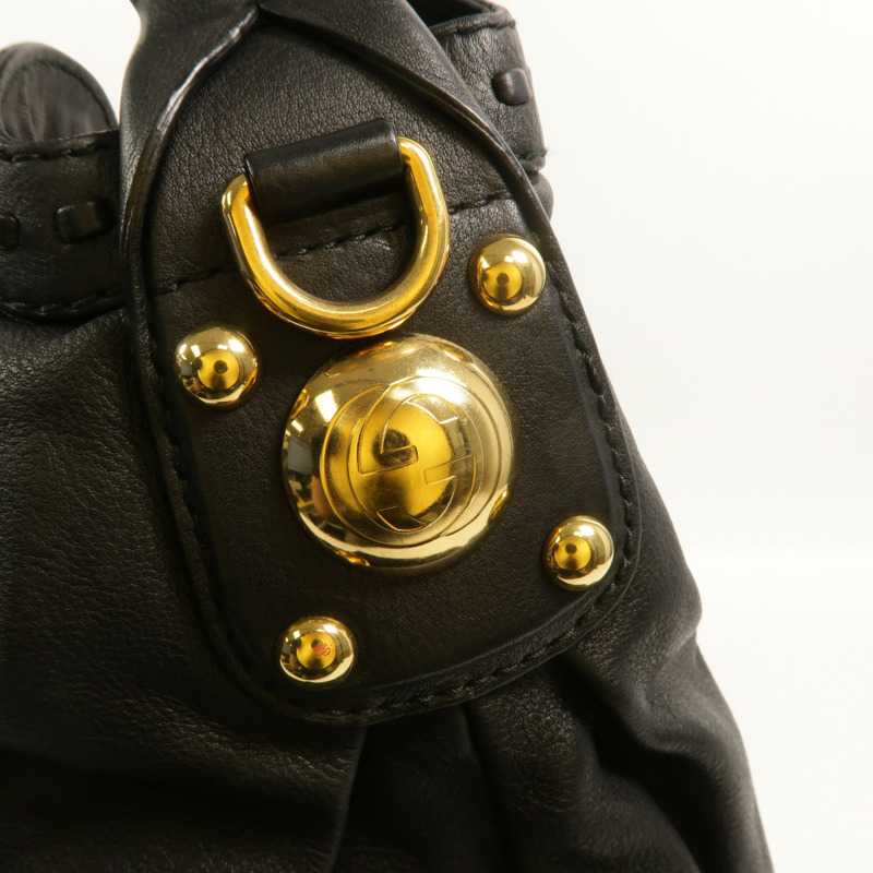 GUCCI 牛皮皮革2 Way Shoulder手挽肩背兩用袋-14