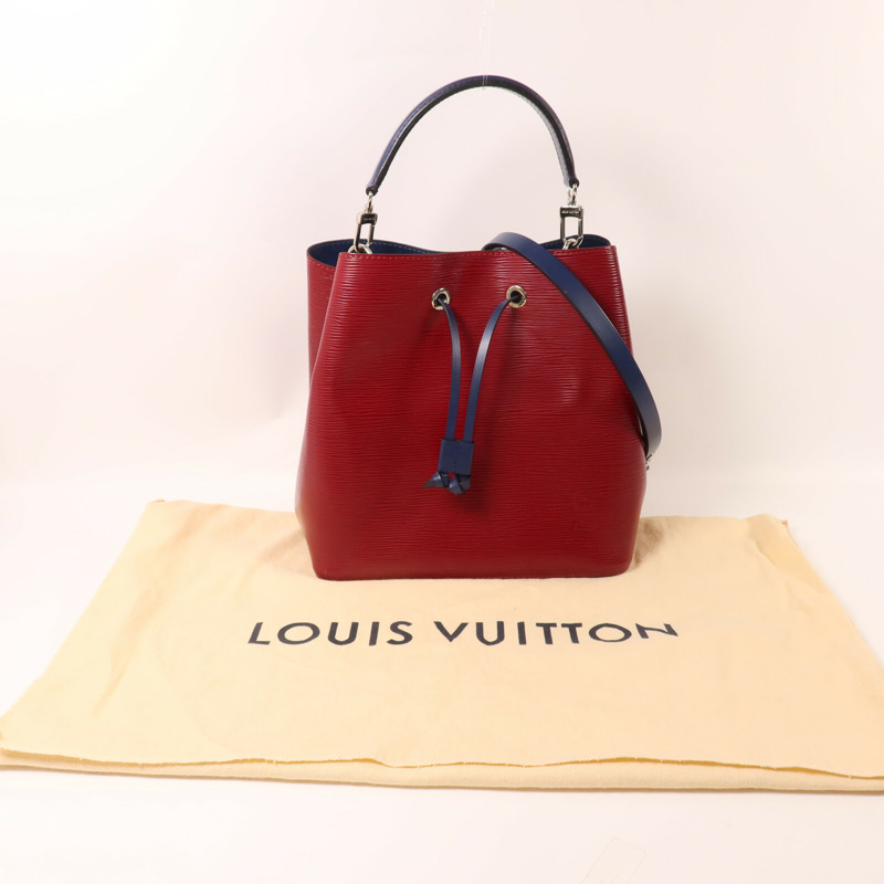 LOUIS VUITTON Epi Neo Noe MM手挽肩背兩用袋-9