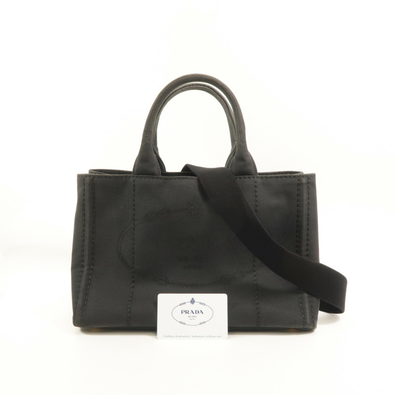PRADA 帆布2 Way Shoulder手挽肩背兩用袋-11