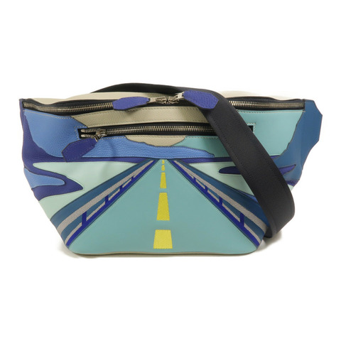HERMES Swift/Togo皮革Cityslide Endless Road肩背袋