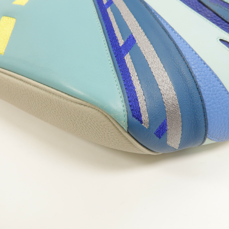 HERMES Swift/Togo皮革Cityslide Endless Road肩背袋-8