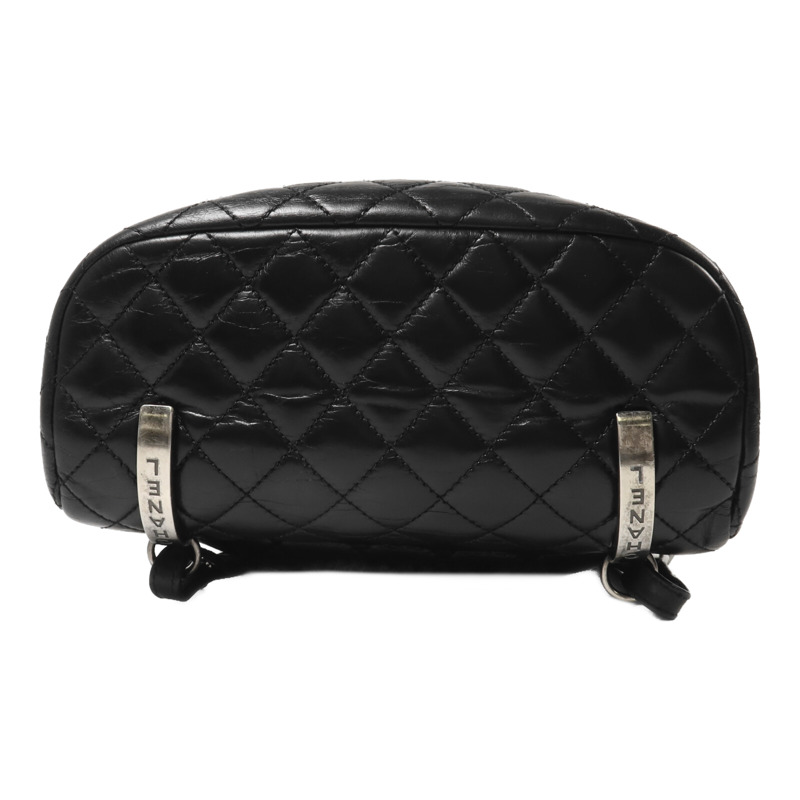 CHANEL 牛皮皮革Mountain Backpack Small鏈帶背包-3