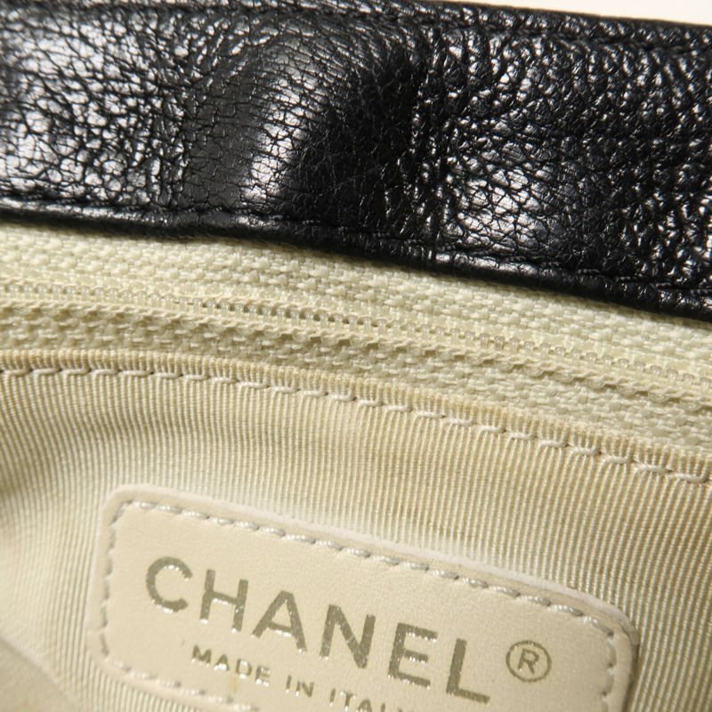 CHANEL 牛皮皮革Chain Shoulder鏈帶肩背袋-16