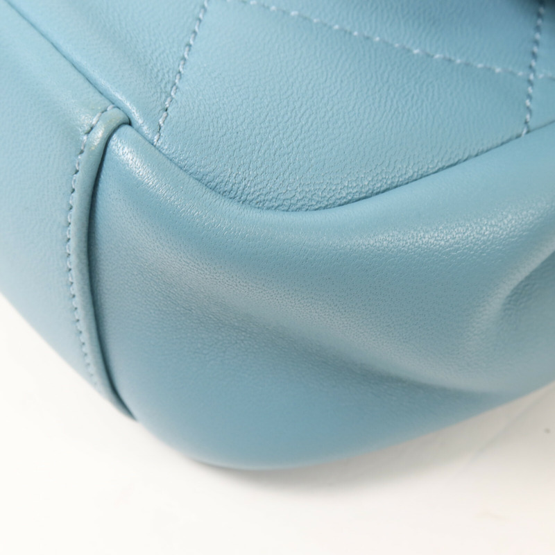 CHANEL 牛皮皮革Shoulder Bag鏈帶手挽肩背兩用袋-11