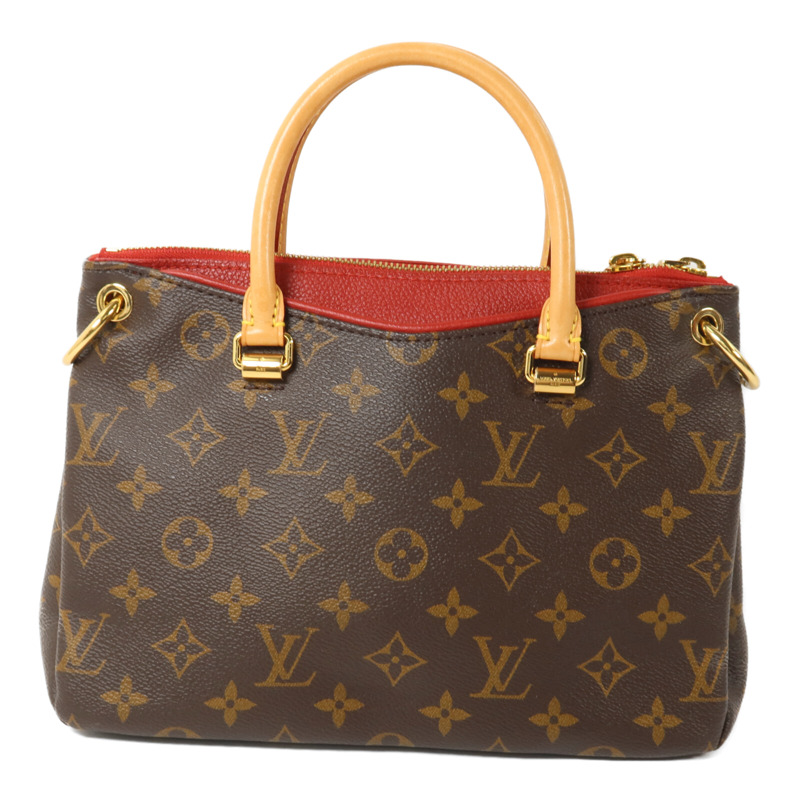 LOUIS VUITTON Monogram Pallas BB手挽肩背兩用袋-1