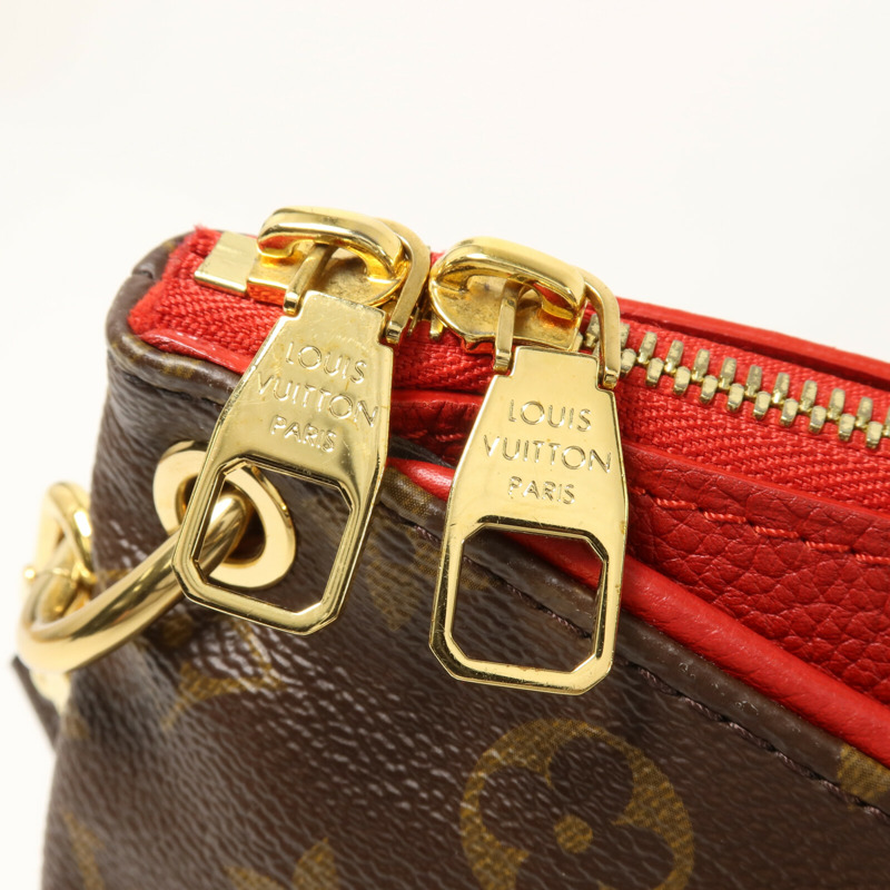 LOUIS VUITTON Monogram Pallas BB手挽肩背兩用袋-10