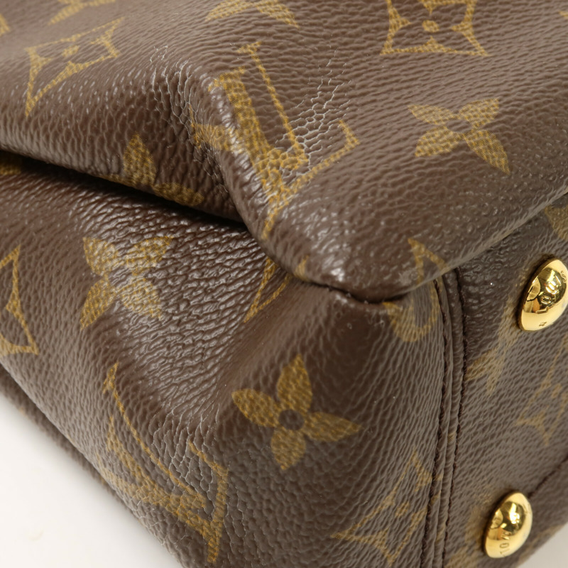 LOUIS VUITTON Monogram Pallas BB手挽肩背兩用袋-11