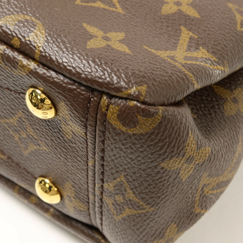 LOUIS VUITTON Monogram Pallas BB手挽肩背兩用袋-14