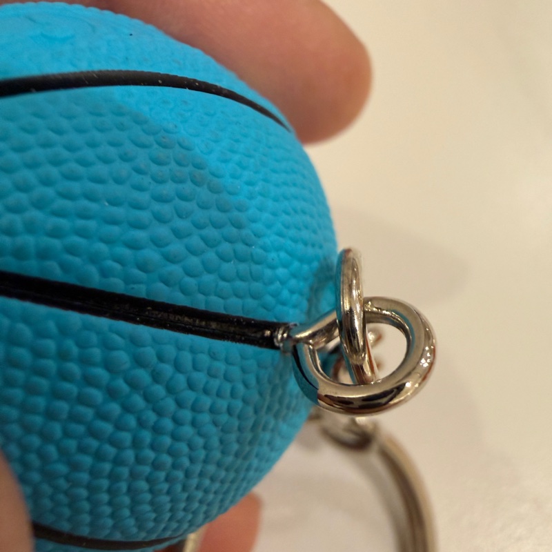 Tiffany & Co. Spalding 聯名 迷你 籃球 鑰匙圈 吊飾-7