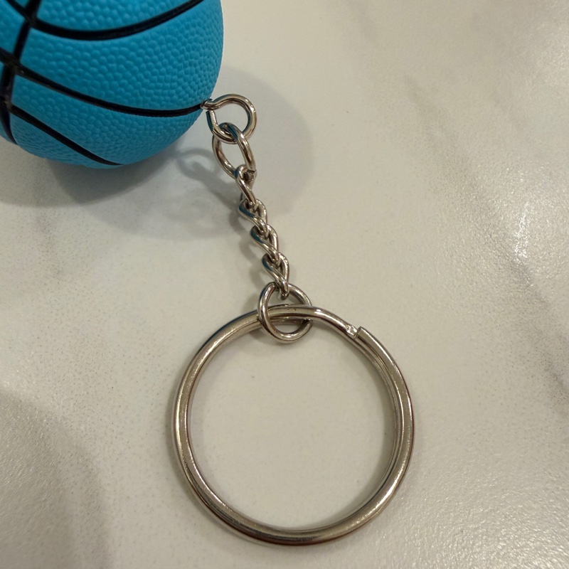 Tiffany & Co. Spalding 聯名 迷你 籃球 鑰匙圈 吊飾-13