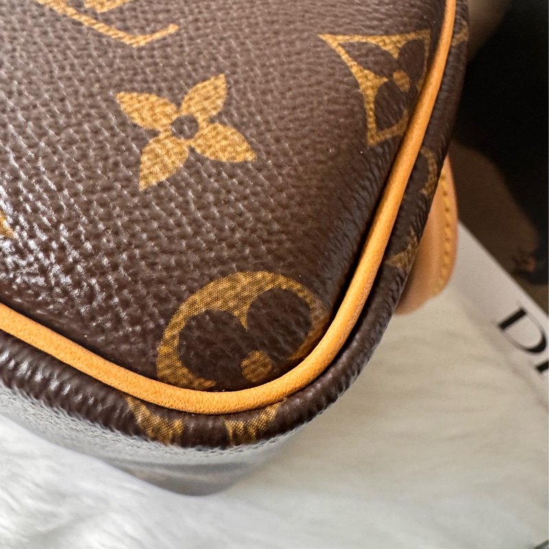 LV M61252經典NANO SPEEDY Monogram帆布印花手提/斜背包-14