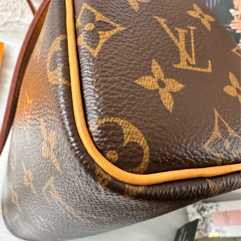 LV M61252經典NANO SPEEDY Monogram帆布印花手提/斜背包-15
