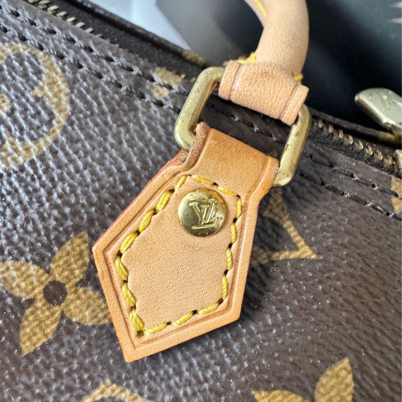 LV M61252經典NANO SPEEDY Monogram帆布印花手提/斜背包-19