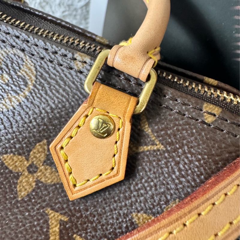 LV M61252經典NANO SPEEDY Monogram帆布印花手提/斜背包-21
