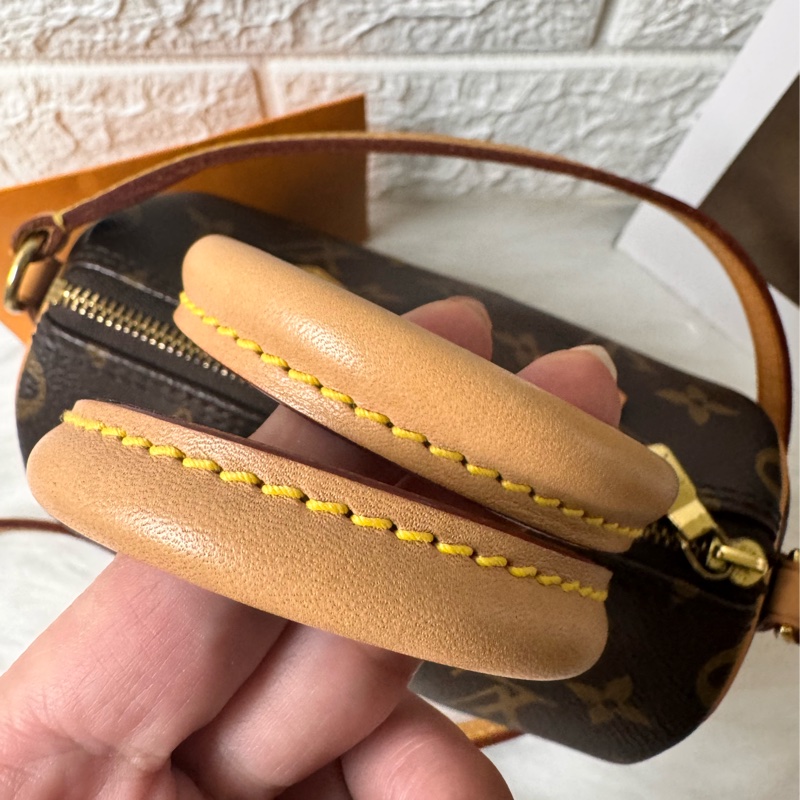 LV M61252經典NANO SPEEDY Monogram帆布印花手提/斜背包-24