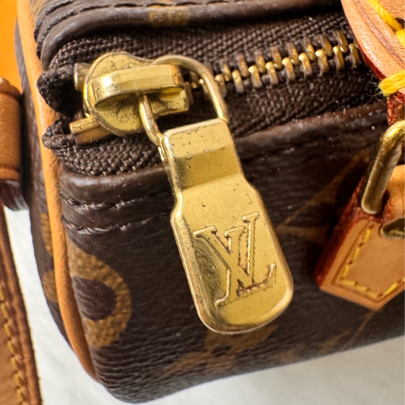 LV M61252經典NANO SPEEDY Monogram帆布印花手提/斜背包-28