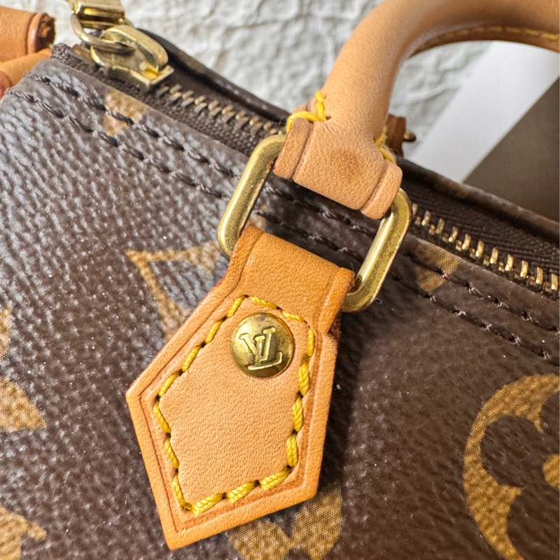 LV M61252經典NANO SPEEDY Monogram帆布印花手提/斜背包-33