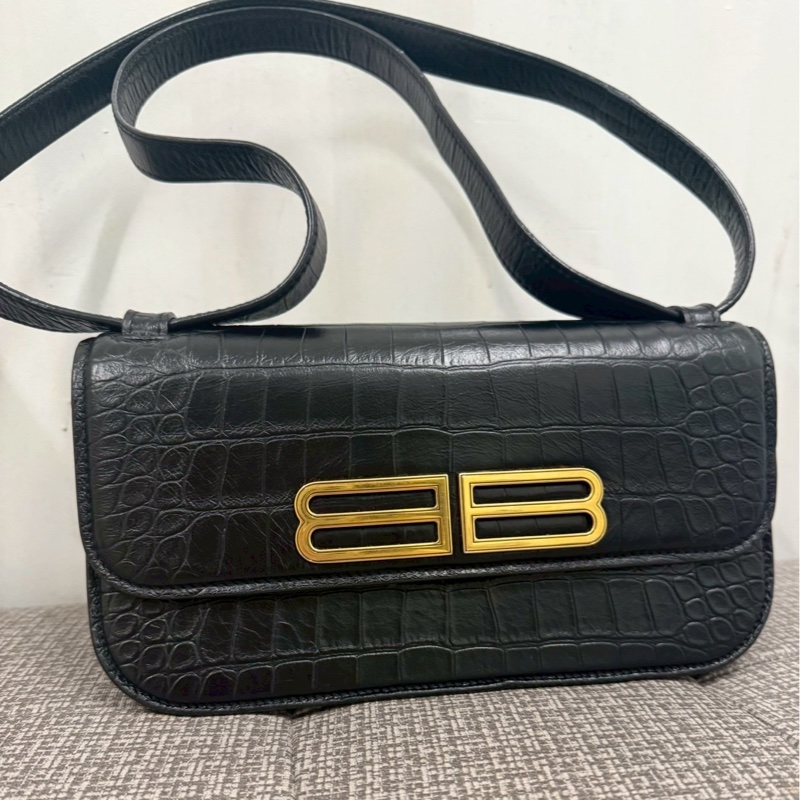 正品 二手 Balenciaga 巴黎世家 Gossip satchel bag-2