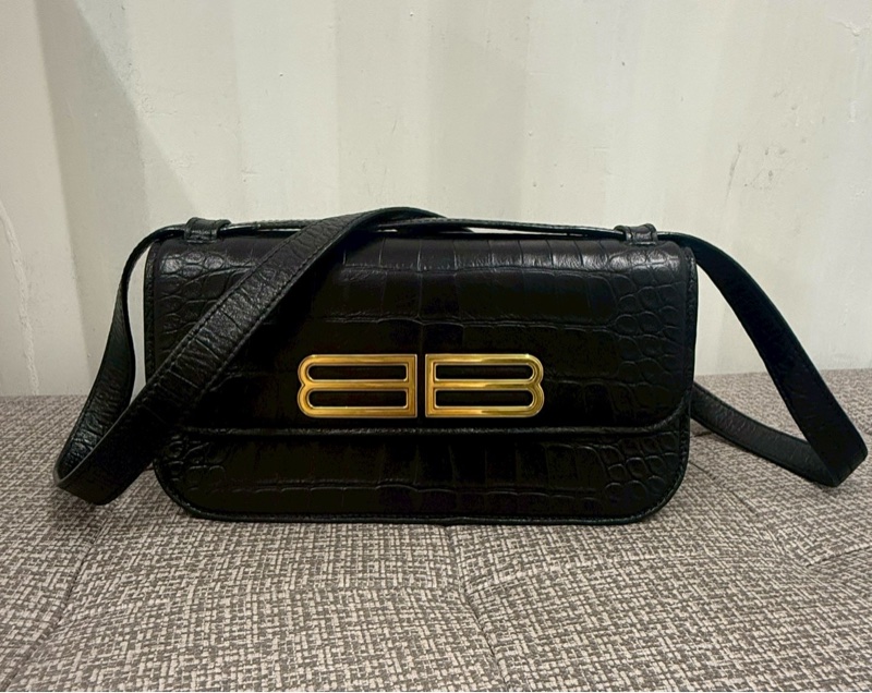正品 二手 Balenciaga 巴黎世家 Gossip satchel bag-9