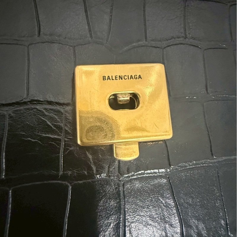 正品 二手 Balenciaga 巴黎世家 Gossip satchel bag-24