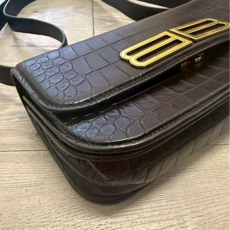 正品 二手 Balenciaga 巴黎世家 Gossip satchel bag-25