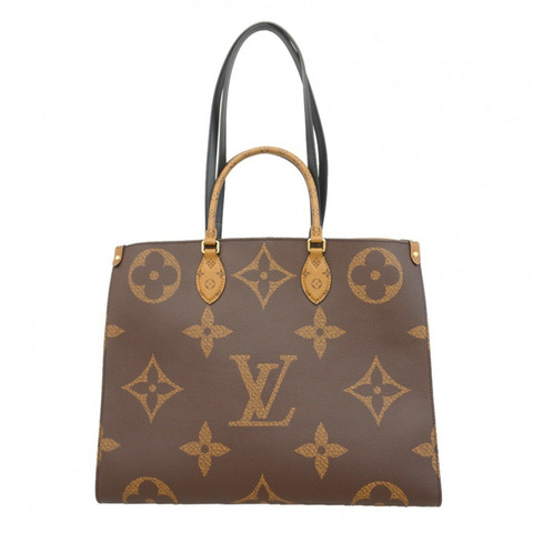 路易威登 Monogram Giant Reverse OnTheGo GM 手提包 M44576 棕色 女士兩用包