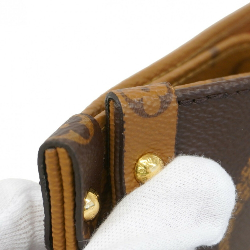 路易威登 Monogram Giant Reverse OnTheGo GM 手提包 M44576 棕色 女士兩用包-7