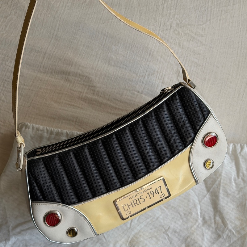台灣全網唯一/絕無僅有 Dior 2001 秀款/凱迪拉克汽車包 /Dior MONTAIGNE CADILLAC CHAIN 1947 /john galliano 海盜-1