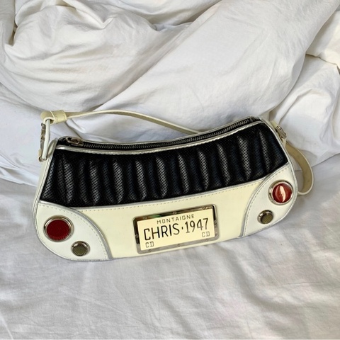 台灣全網唯一/絕無僅有 Dior 2001 秀款/凱迪拉克汽車包 /Dior MONTAIGNE CADILLAC CHAIN 1947 /john galliano 海盜