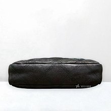 A13059-YSL 黑色菱格小羊皮金釦雙拉鍊相機包608941-4