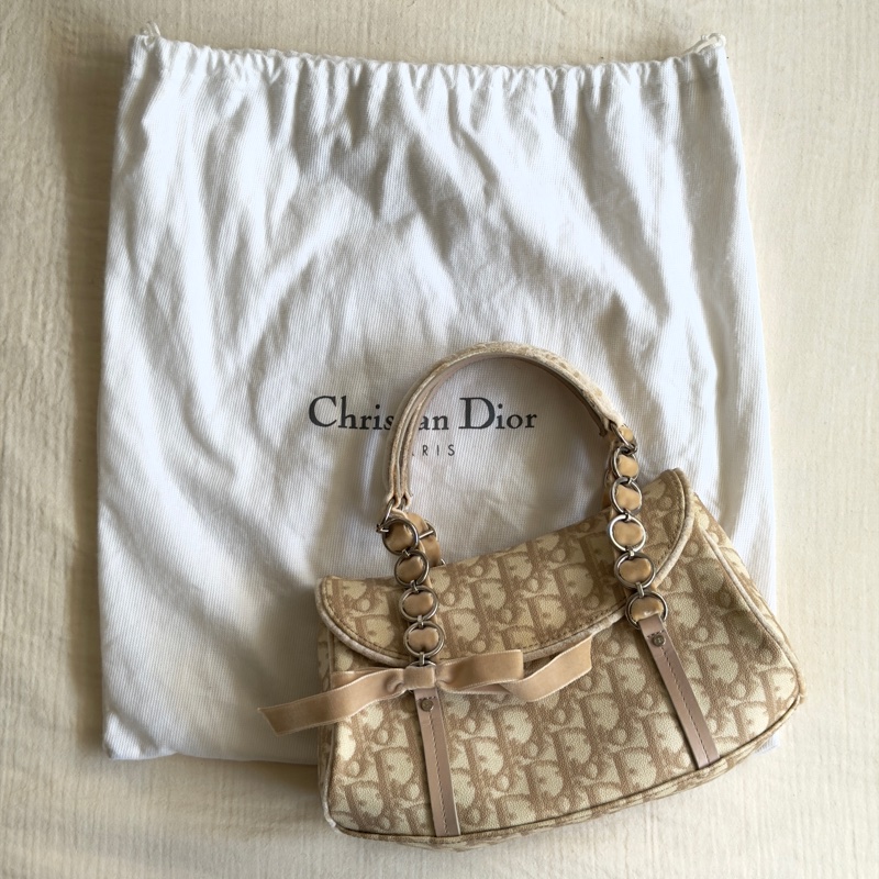 🎀稀有大全套 /Dior 芭蕾粉蝴蝶結小元寶/🩰海盜爺john galliano時期Archive-5