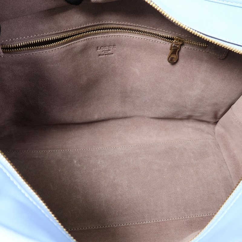 LOEWE 牛皮皮革Amazona手挽袋-4