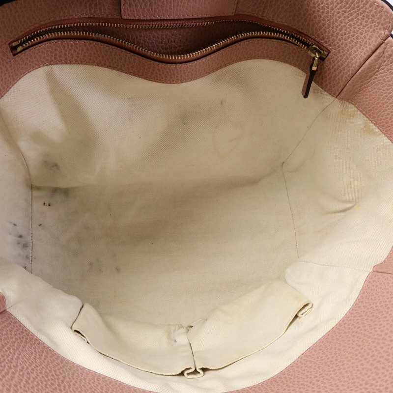 GUCCI 牛皮皮革Swing Tote Bag手挽袋-4