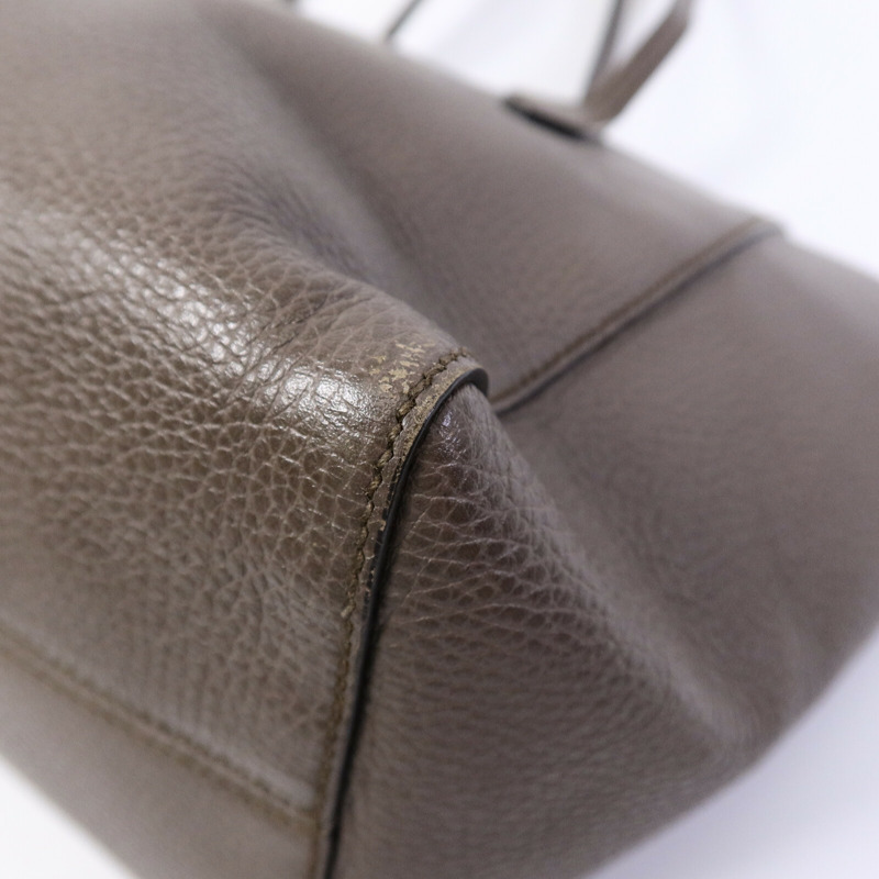 GUCCI 牛皮皮革Swing Tote Bag手挽袋-9