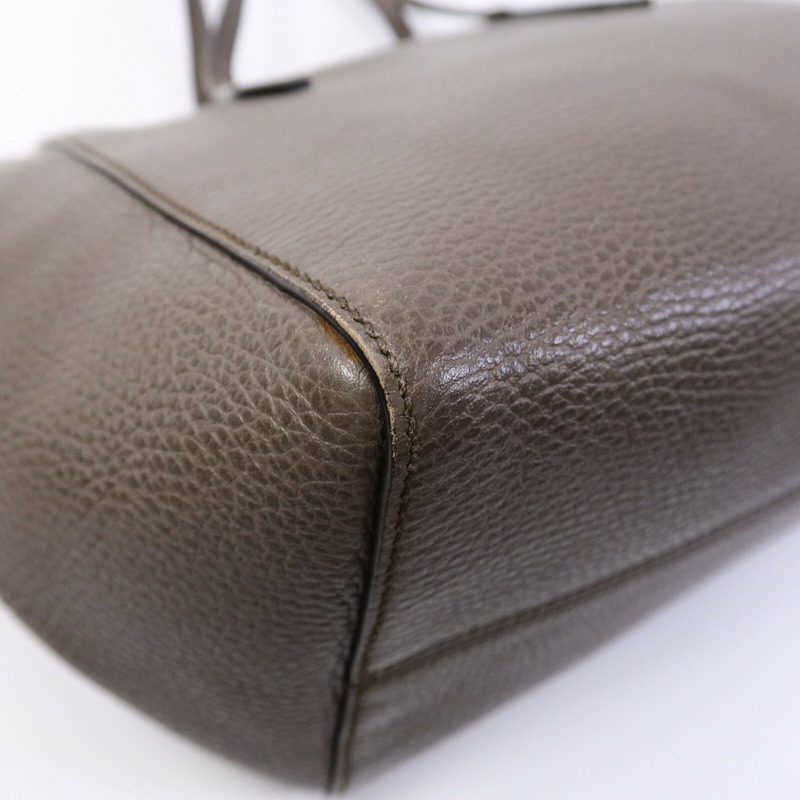 GUCCI 牛皮皮革Swing Tote Bag手挽袋-12