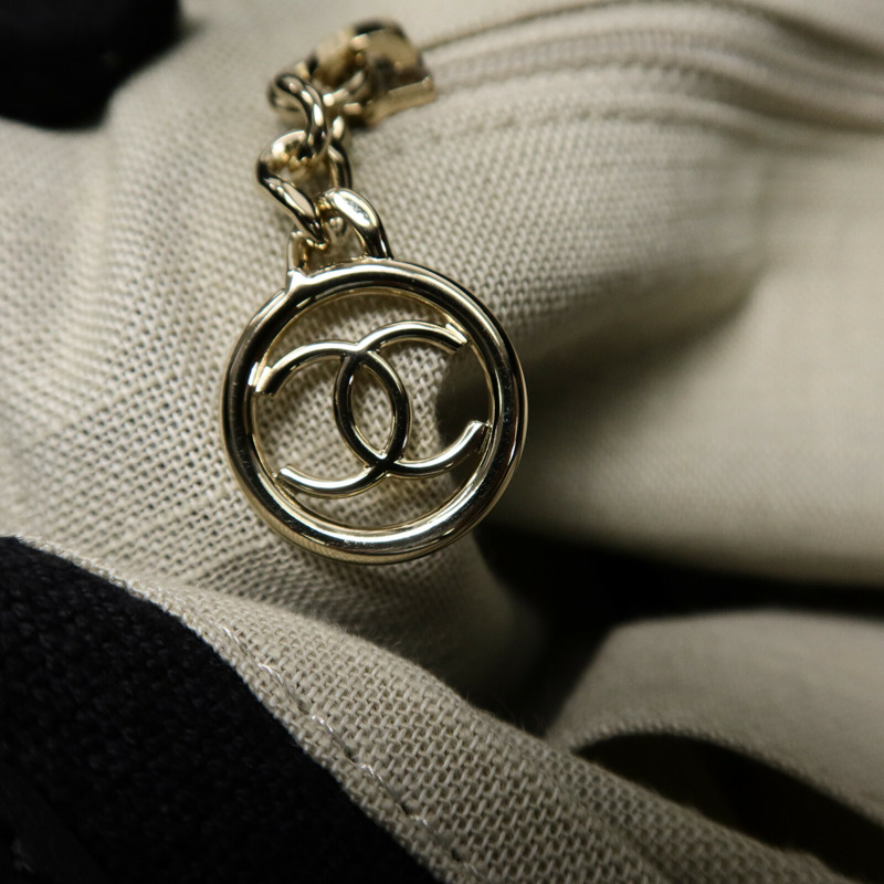 CHANEL 牛仔布Deauville Tote手挽袋-6