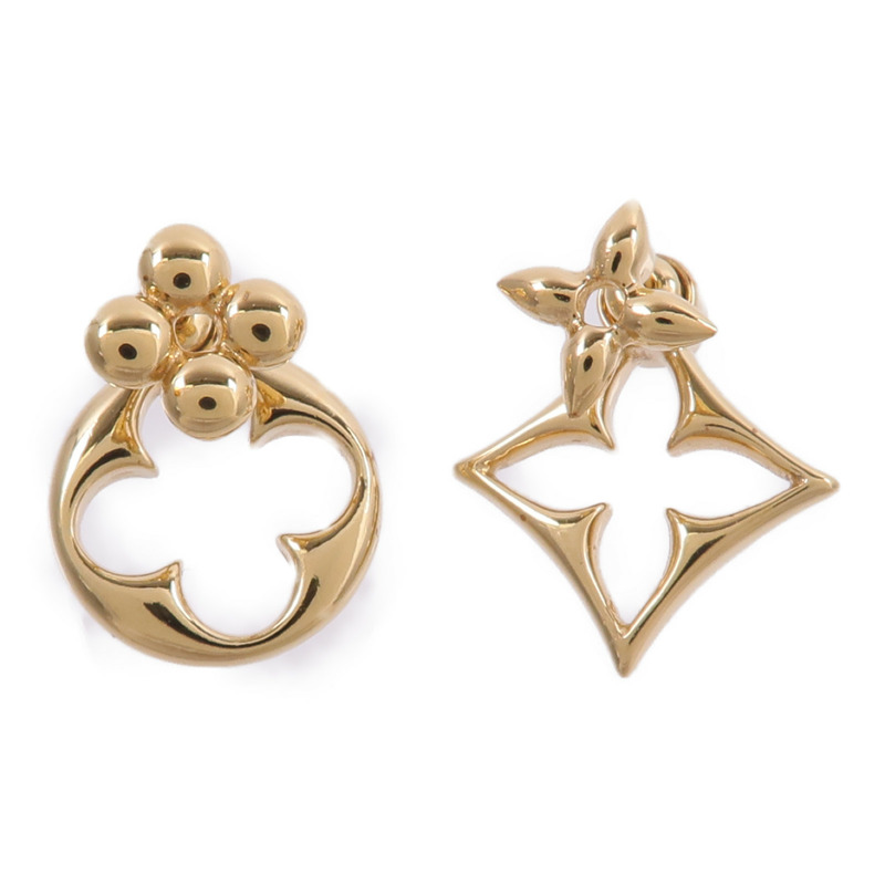LOUIS VUITTON 金屬LV Flowergram Earrings耳環-1