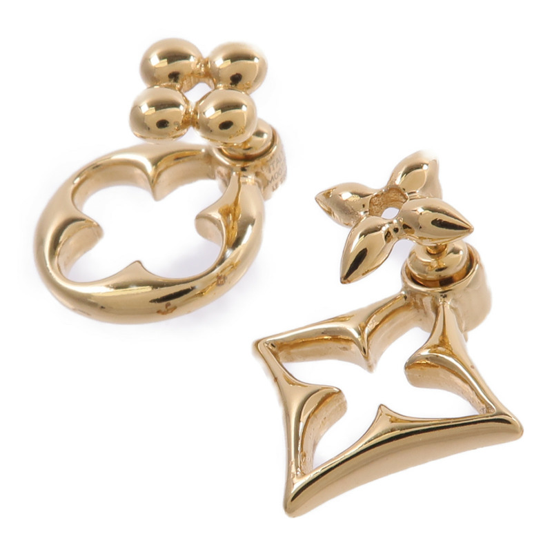 LOUIS VUITTON 金屬LV Flowergram Earrings耳環-2