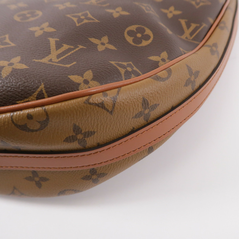 LOUIS VUITTON Monogram Reverse Loop Hobo PM手挽肩背兩用袋-9