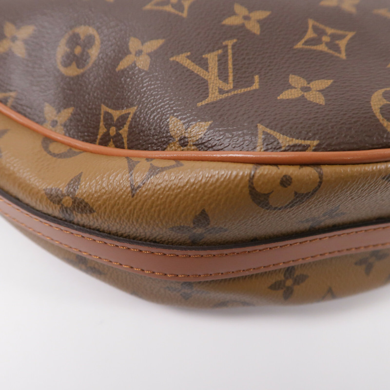 LOUIS VUITTON Monogram Reverse Loop Hobo PM手挽肩背兩用袋-10